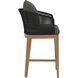 Capri 38 inch Natural / Gracebay Grey Outdoor Counter Stool